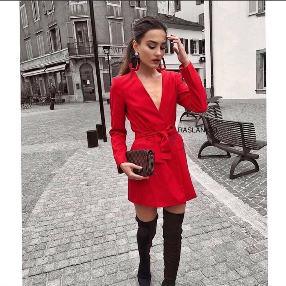 Zara blazer dress new